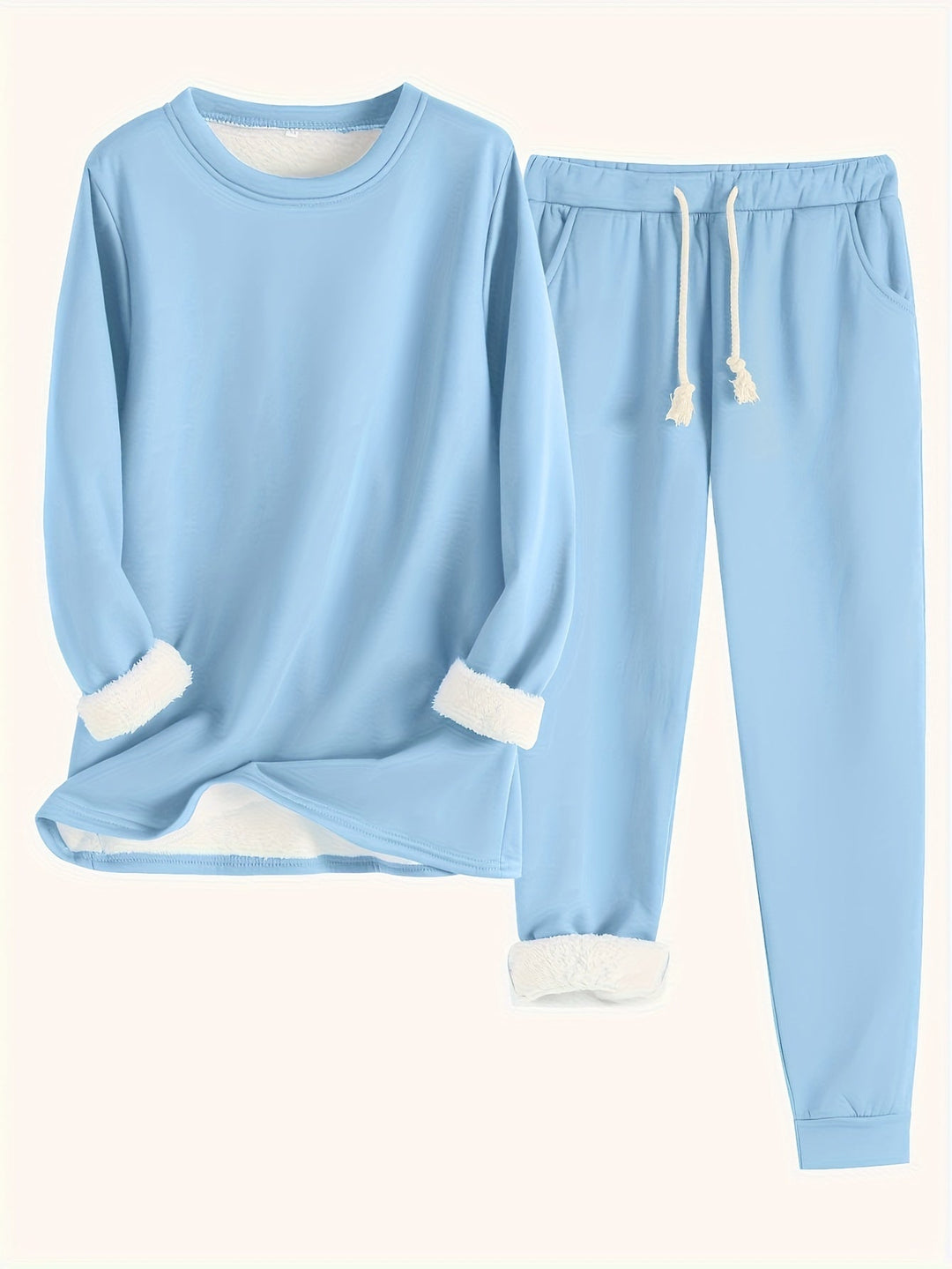Hailey | Conjunto Cómodo Forrado de Felpa