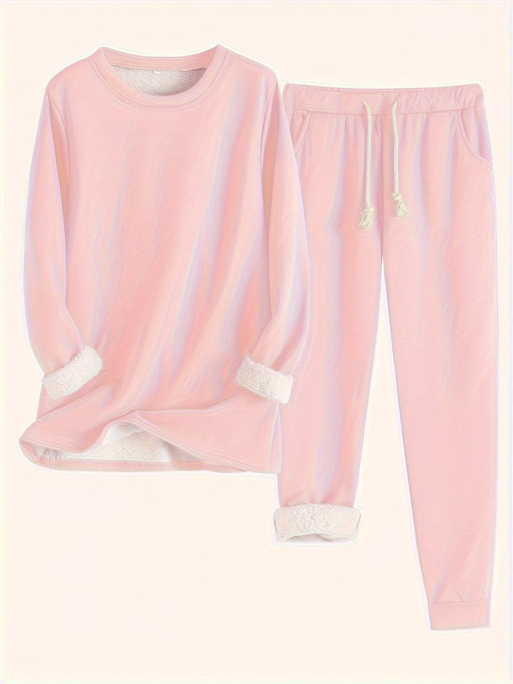 Hailey | Conjunto Cómodo Forrado de Felpa