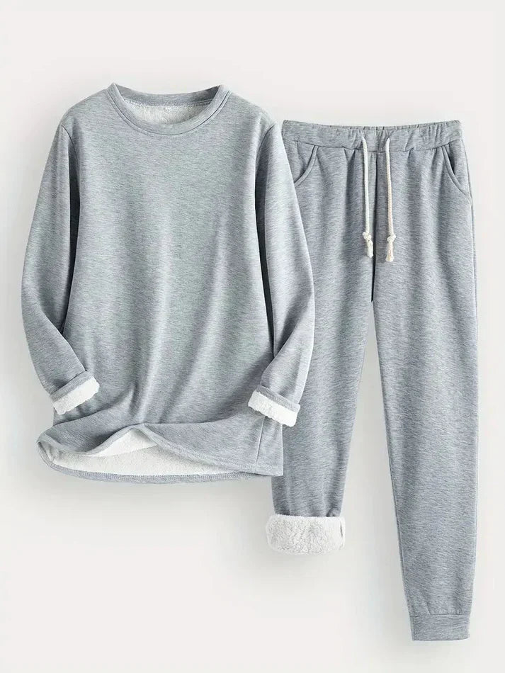 Hailey | Conjunto Cómodo Forrado de Felpa