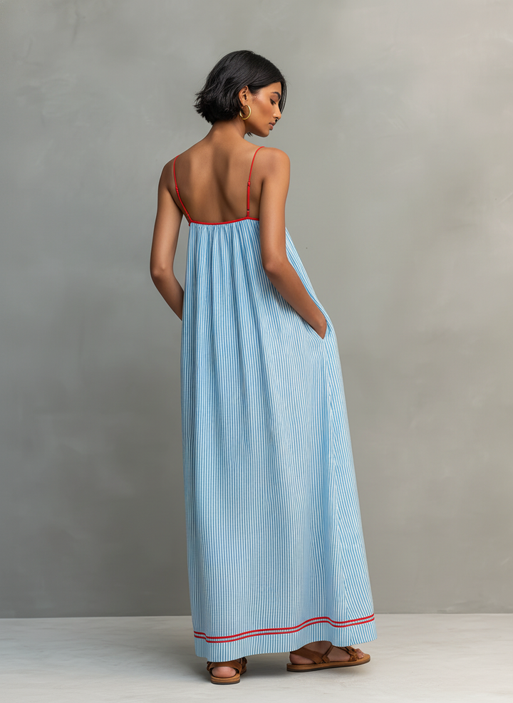 PAMELA | VESTIDO MAXI LIGERO DE VERANO