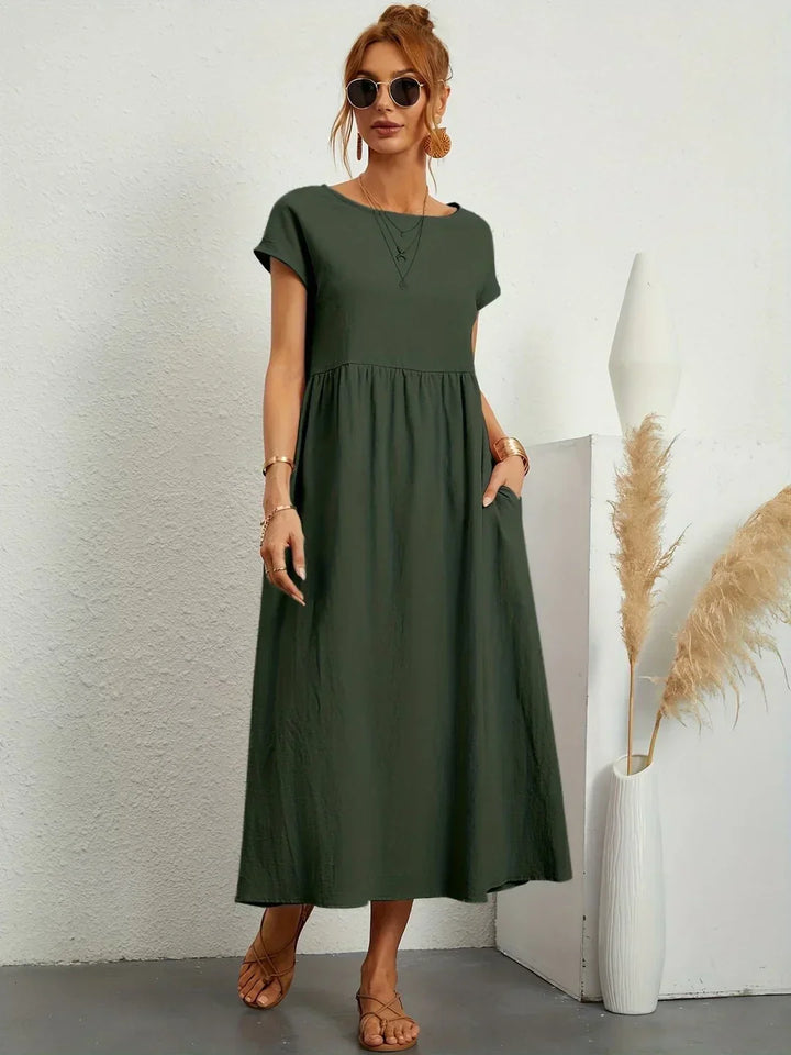 Gabriela™ | Vestido midi elegante y cómodo