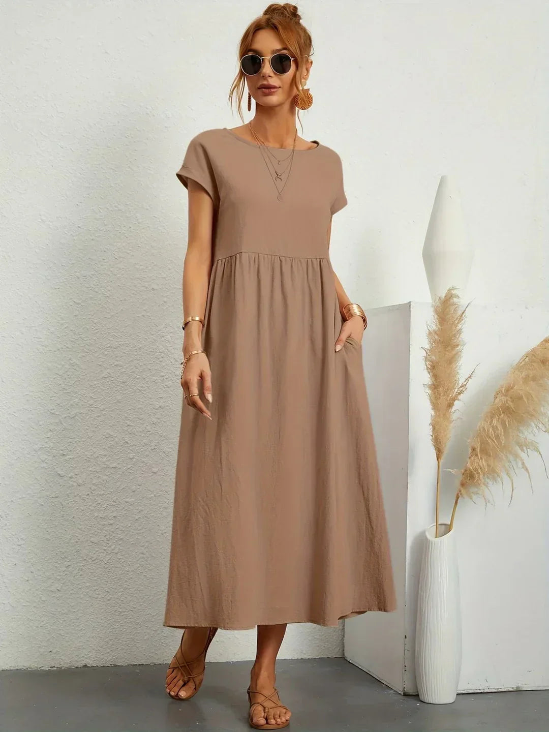 Gabriela™ | Vestido midi elegante y cómodo