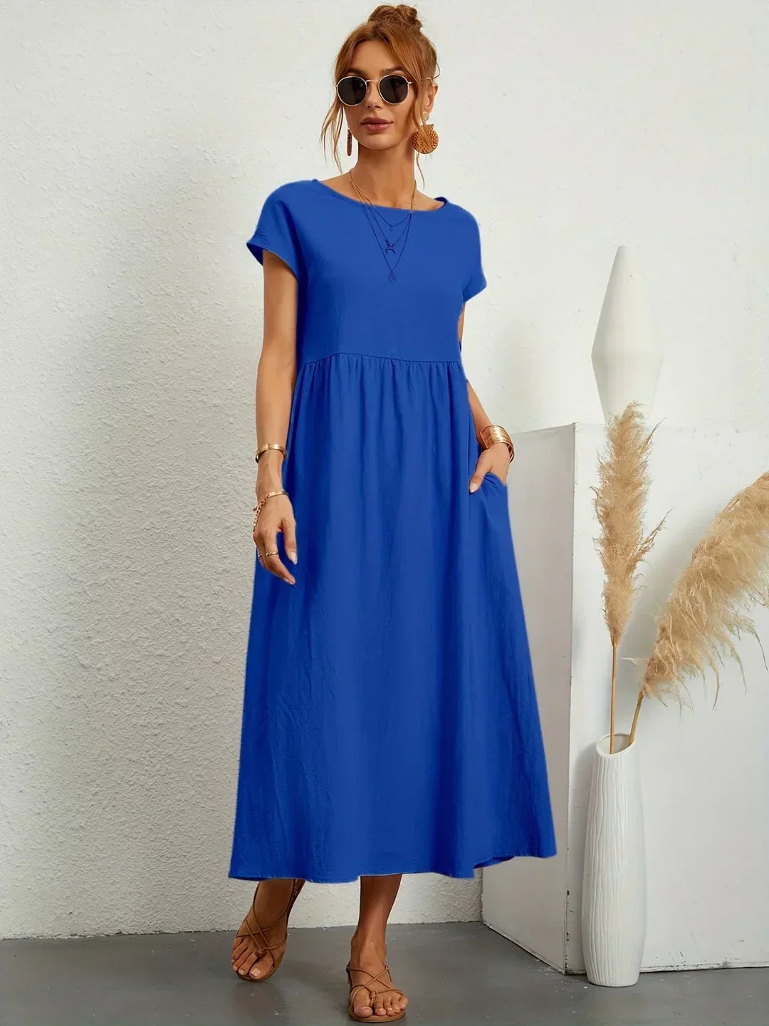 Gabriela™ | Vestido midi elegante y cómodo