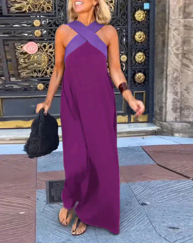 Quirine™ | Vestido Maxi con Frente Envolvente