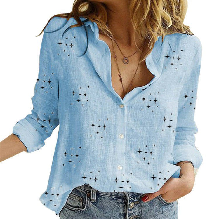 QUINN | Blusa Clásica Impresa