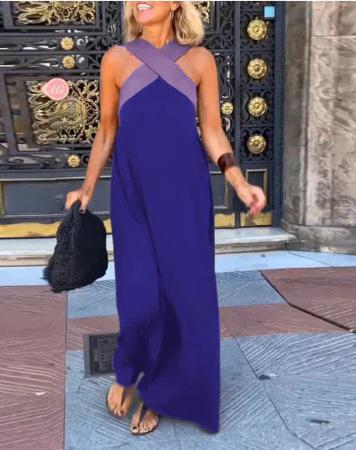 Quirine™ | Vestido Maxi con Frente Envolvente