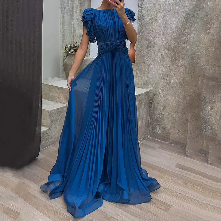 Abigail | Vestido de Noche Plisado
