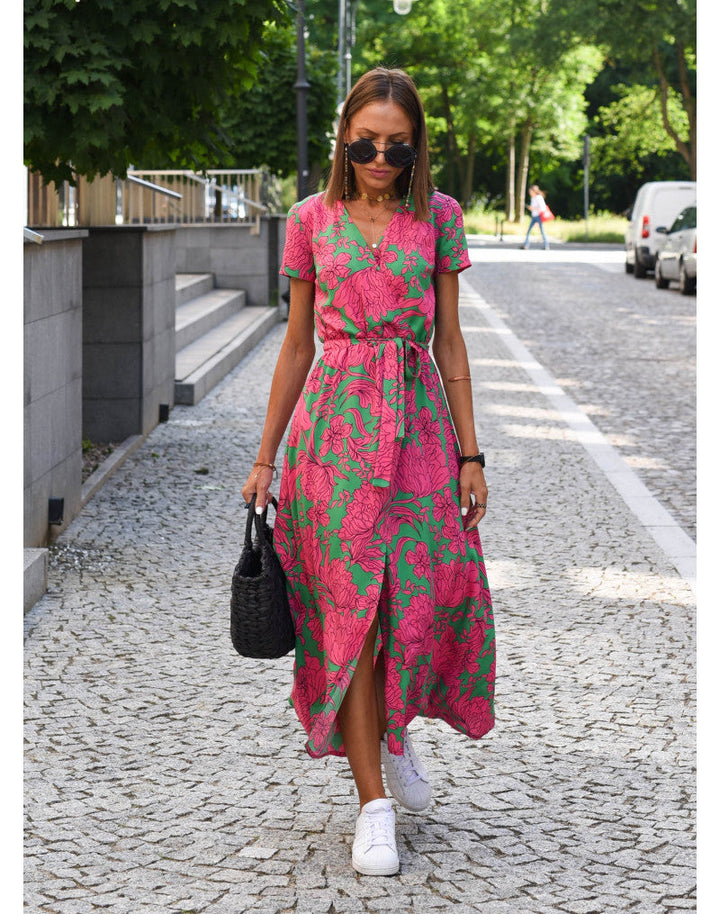 Judy | Vestido Floral Elegante