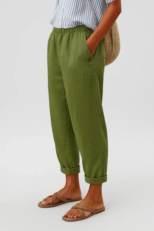 Stella | Pantalones de Lino Atemporal