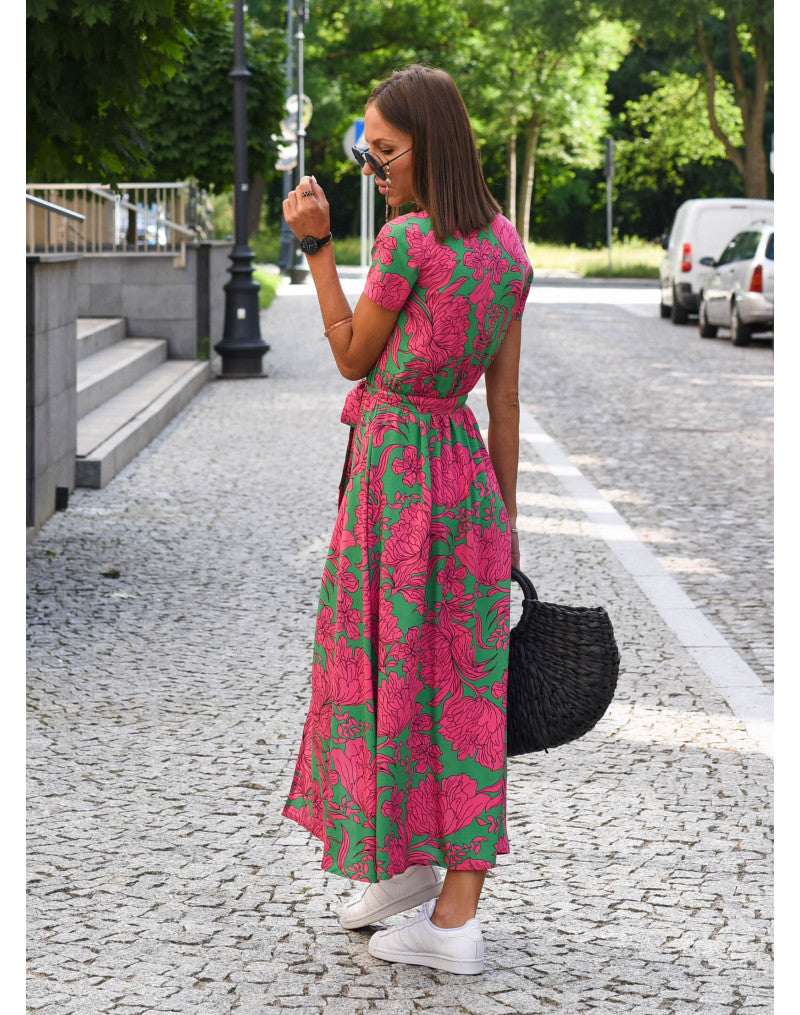 Judy | Vestido Floral Elegante