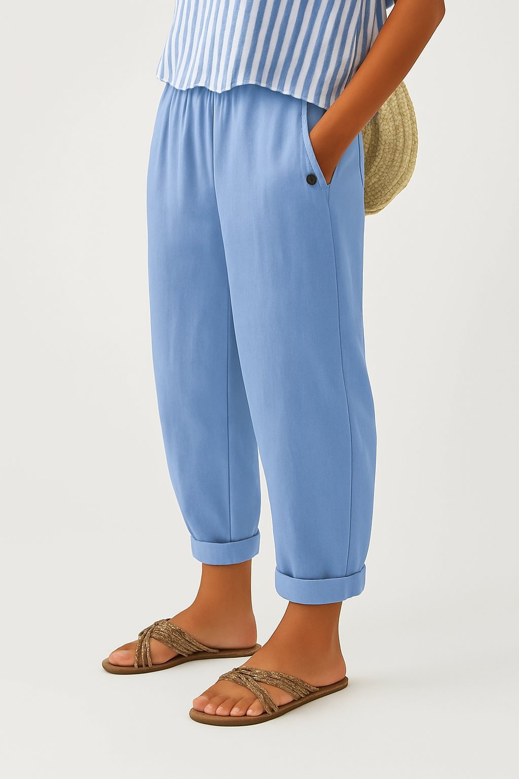 Stella | Pantalones de Lino Atemporal