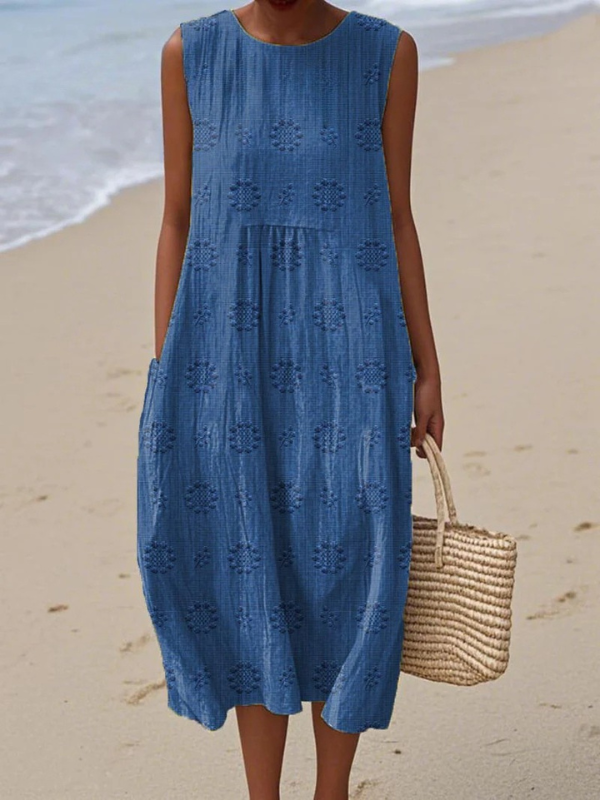 Audrey | Vestido Midi con Patrón