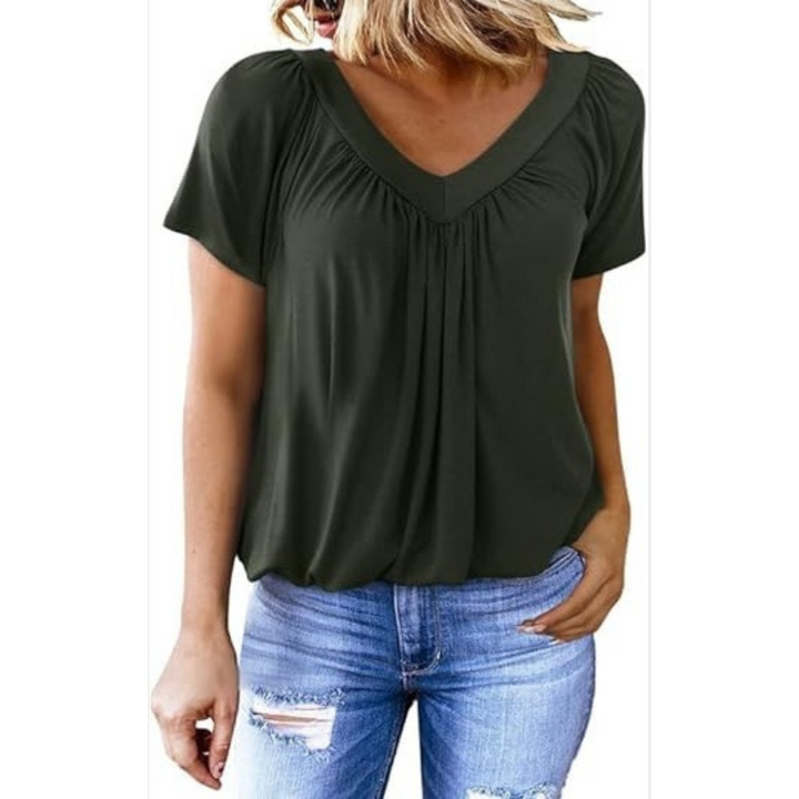 KENNEDY | Top Casual de Cuello en V