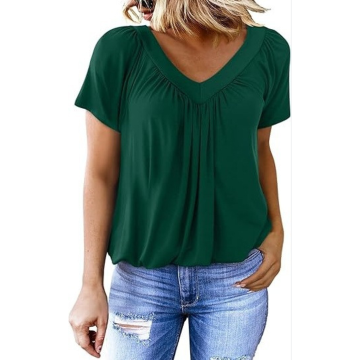 KENNEDY | Top Casual de Cuello en V