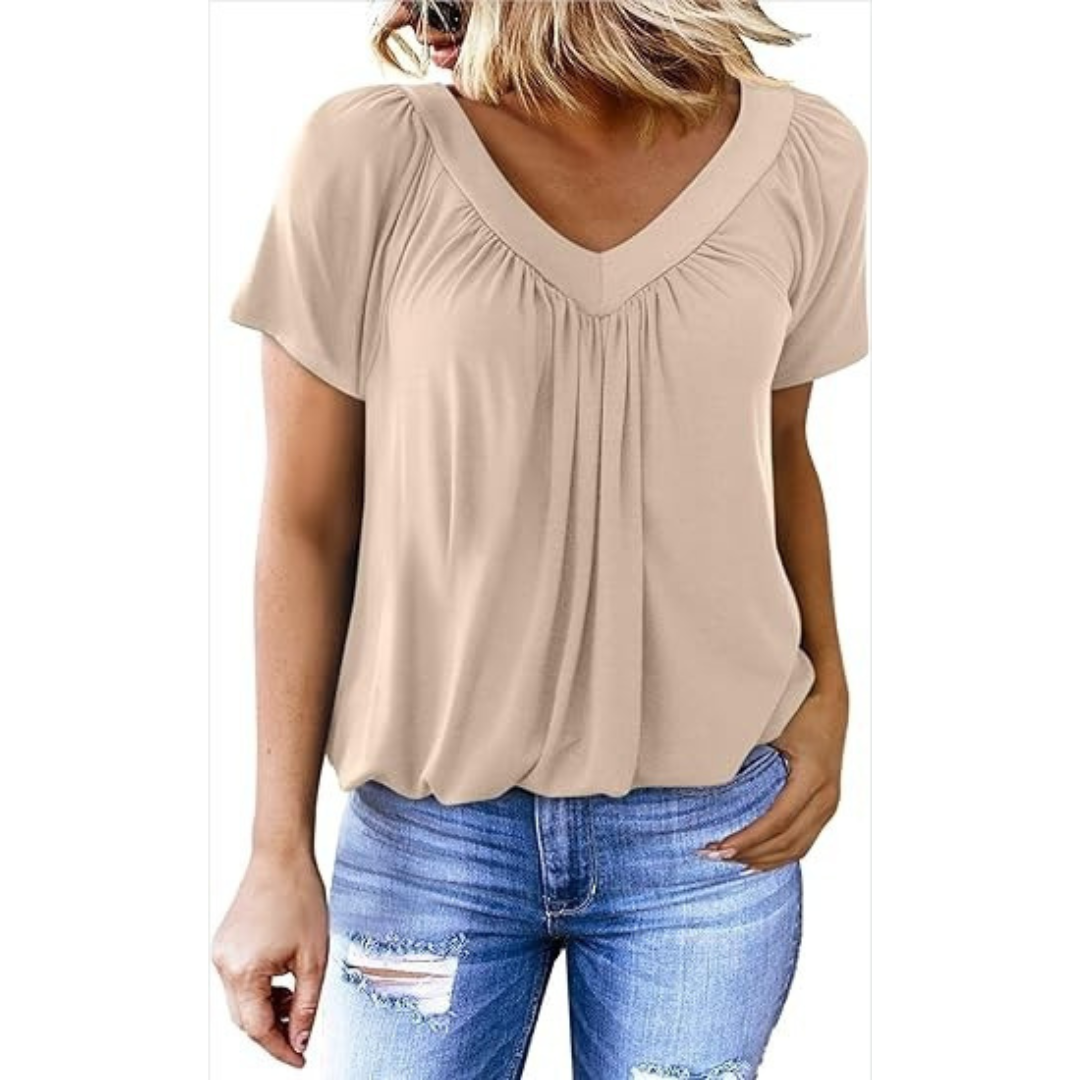 KENNEDY | Top Casual de Cuello en V