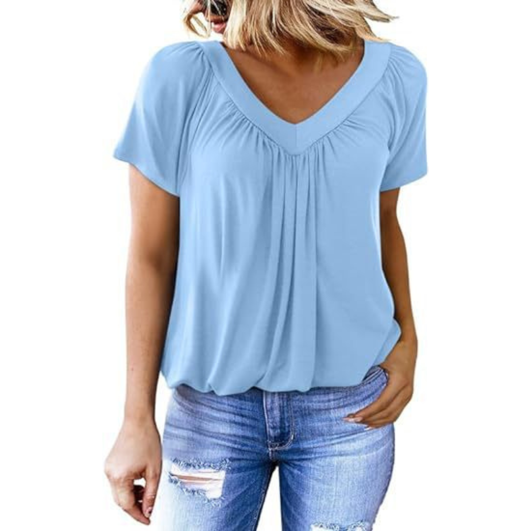 KENNEDY | Top Casual de Cuello en V