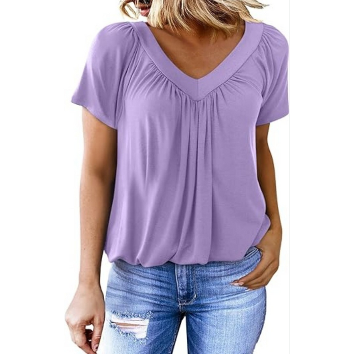 KENNEDY | Top Casual de Cuello en V