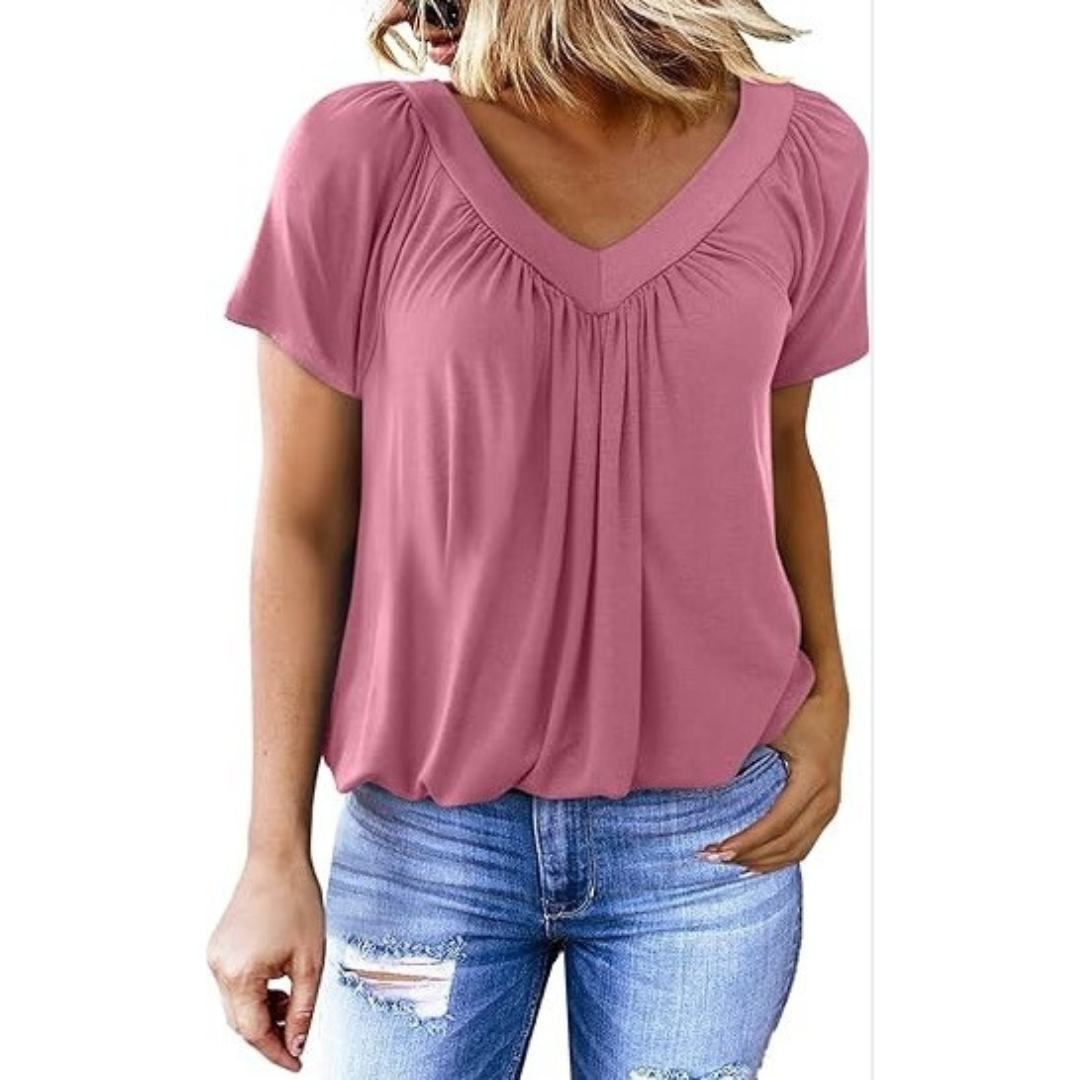 KENNEDY | Top Casual de Cuello en V