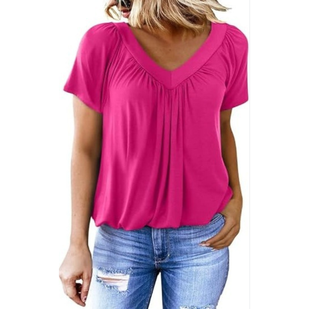 KENNEDY | Top Casual de Cuello en V