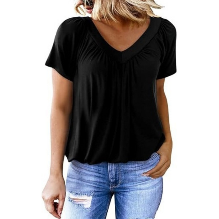 KENNEDY | Top Casual de Cuello en V