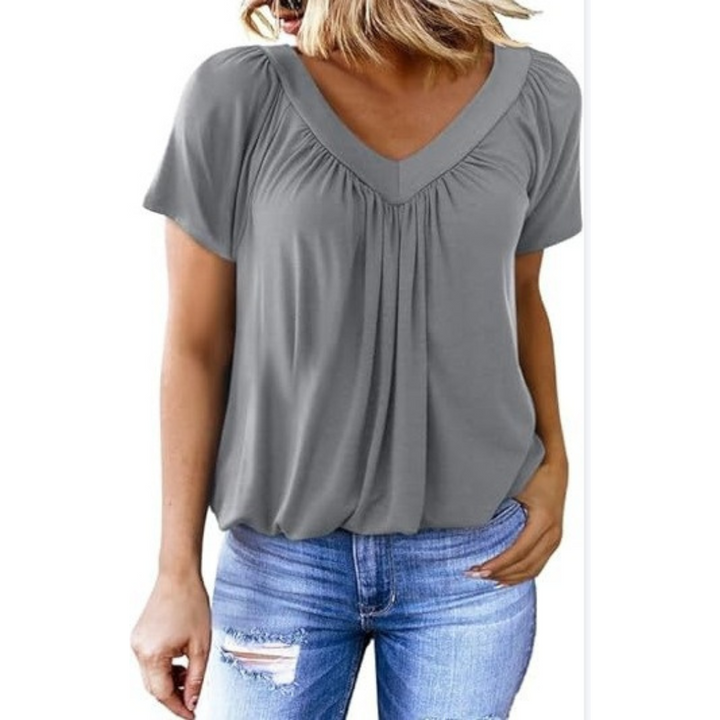 KENNEDY | Top Casual de Cuello en V