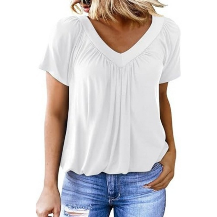 KENNEDY | Top Casual de Cuello en V