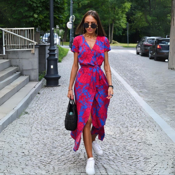 Judy | Vestido Floral Elegante