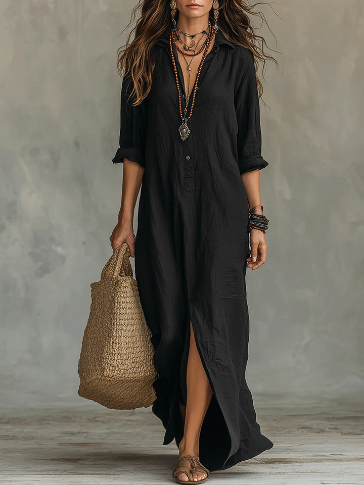 WILLOW | Vestido Maxi Sin Esfuerzo