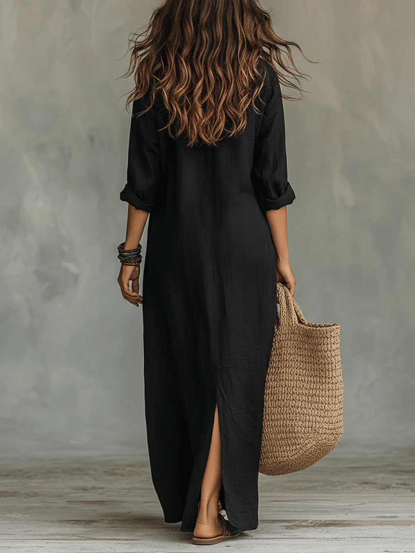 WILLOW | Vestido Maxi Sin Esfuerzo