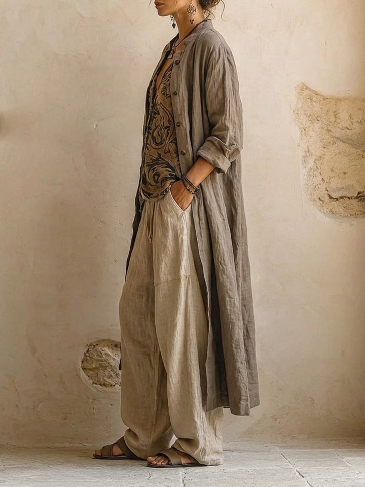 Florencia | Conjunto boho elegante de tres piezas