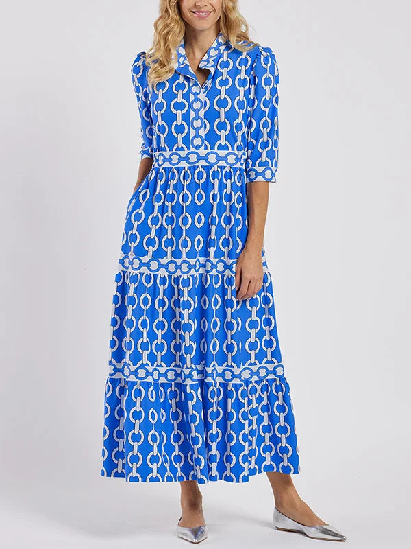 HAZEL | Vestido Midi de Cadena
