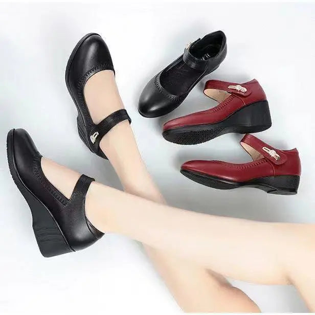 Claudia - Elegant mid-heel shoes