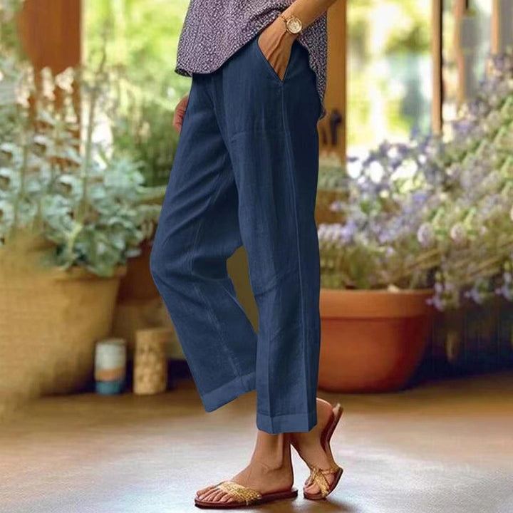 Willow | Pantalones de Lino Relajados