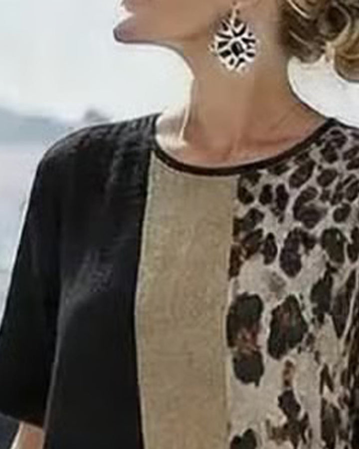 sofía | Vestido midi floral suelto y ligero
