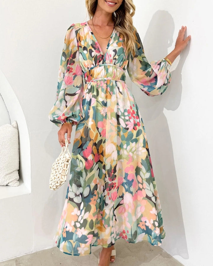 Celine | Vestido Femenino con Motivo Floral