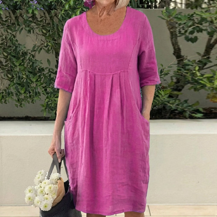 Paisley | Vestido Elegante Con Bolsillos