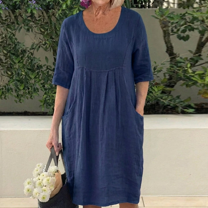 Paisley | Vestido Elegante Con Bolsillos