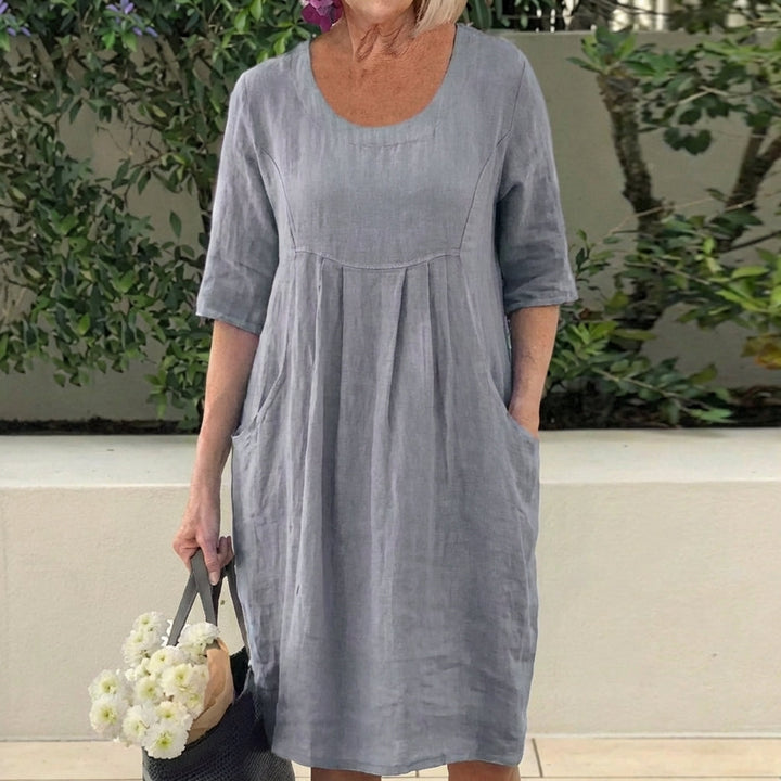 Paisley | Vestido Elegante Con Bolsillos