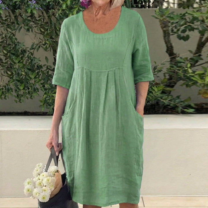 Paisley | Vestido Elegante Con Bolsillos