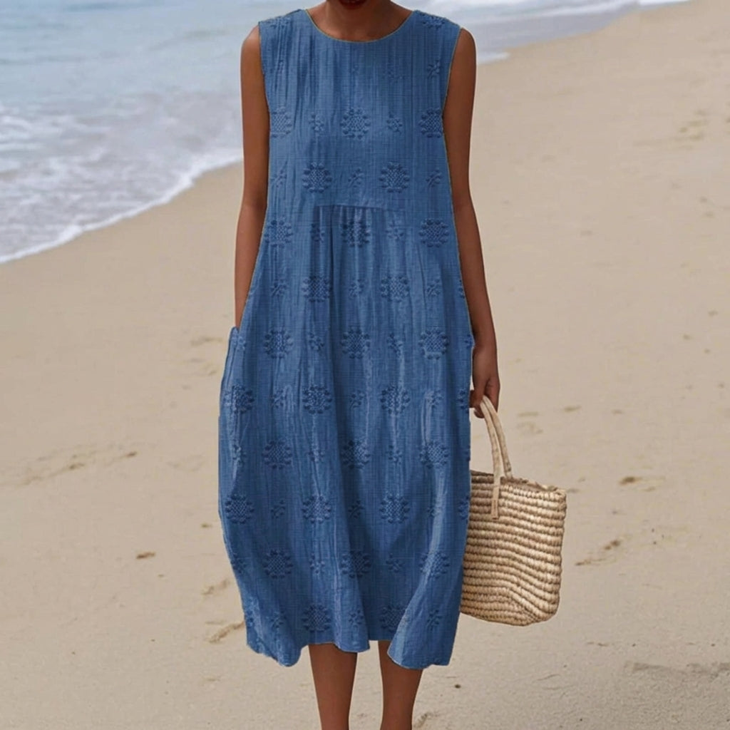 Audrey | Vestido Midi con Patrón
