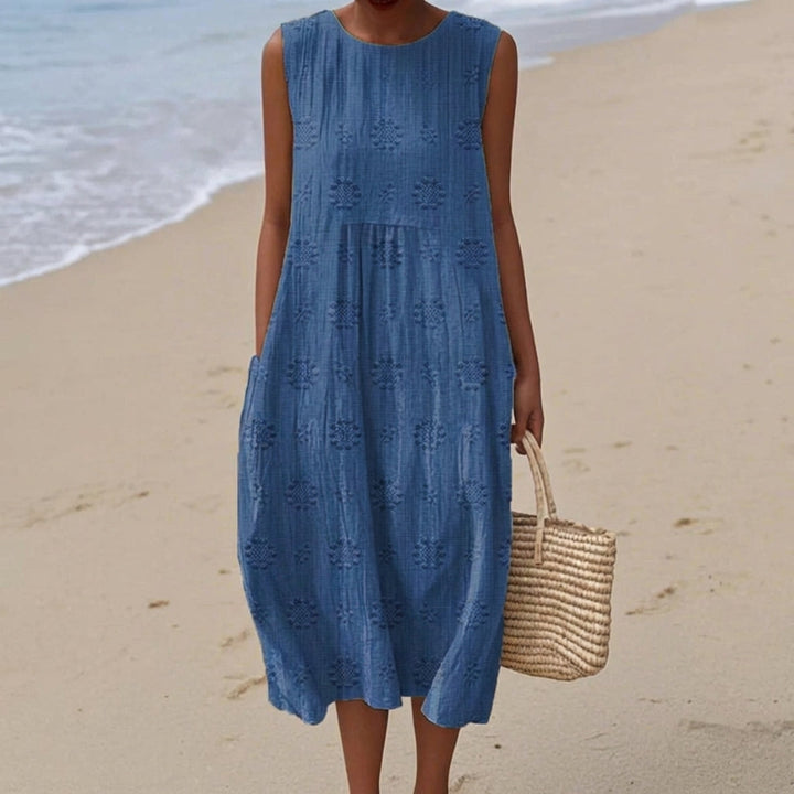 Audrey | Vestido Midi con Patrón