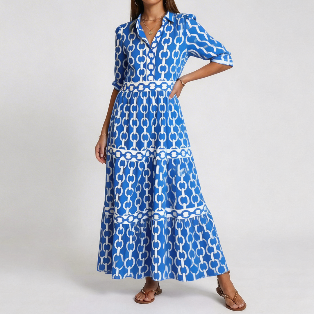 HAZEL | Vestido Midi de Cadena