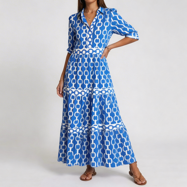 HAZEL | Vestido Midi de Cadena