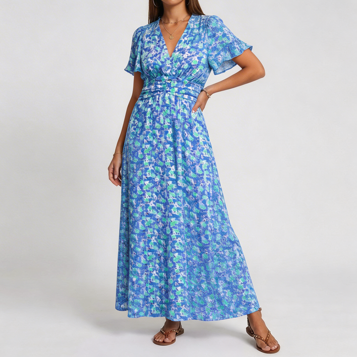 Natalie | Vestido Maxi Impreso Halagador