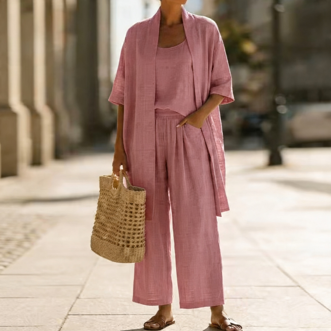 Abigail | Conjunto Elegante de Tres Piezas