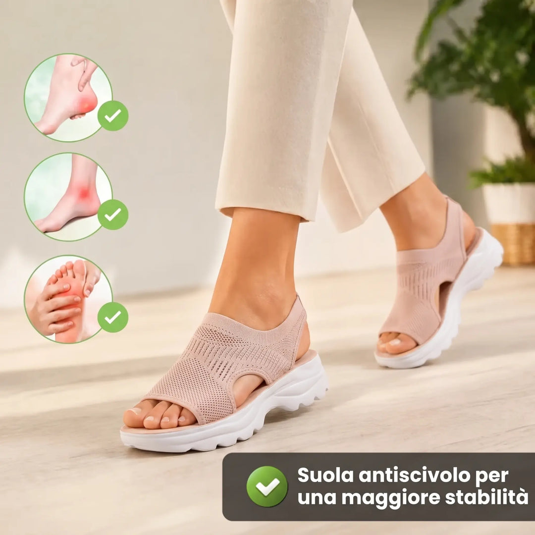 Noara | Sandalias ortopédicas antideslizantes