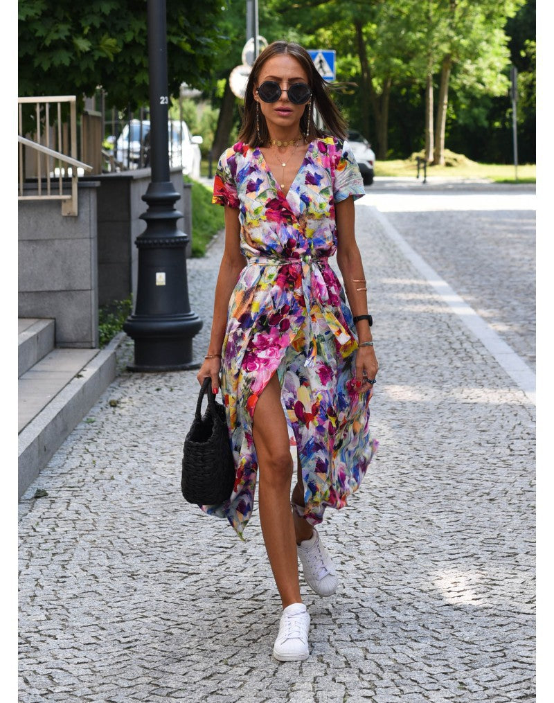 Judy | Vestido Floral Elegante