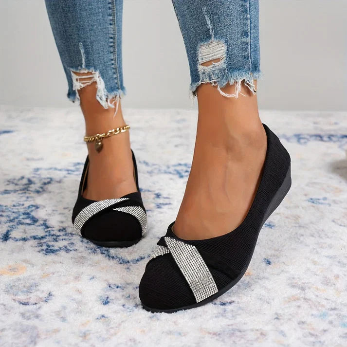 Ariana - Lightweight orthopaedic wedge shoes