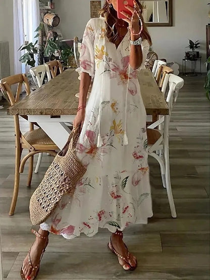ARIA | Vestido Boho de Cobertura para el Abdomen