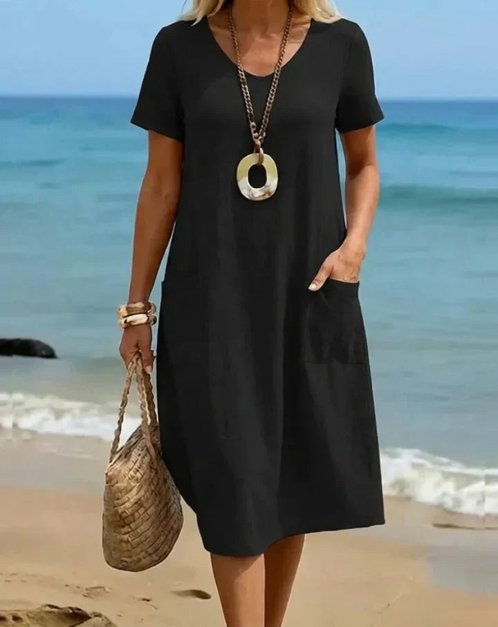 Oriane™ | Vestido Maxi Casual Fluido